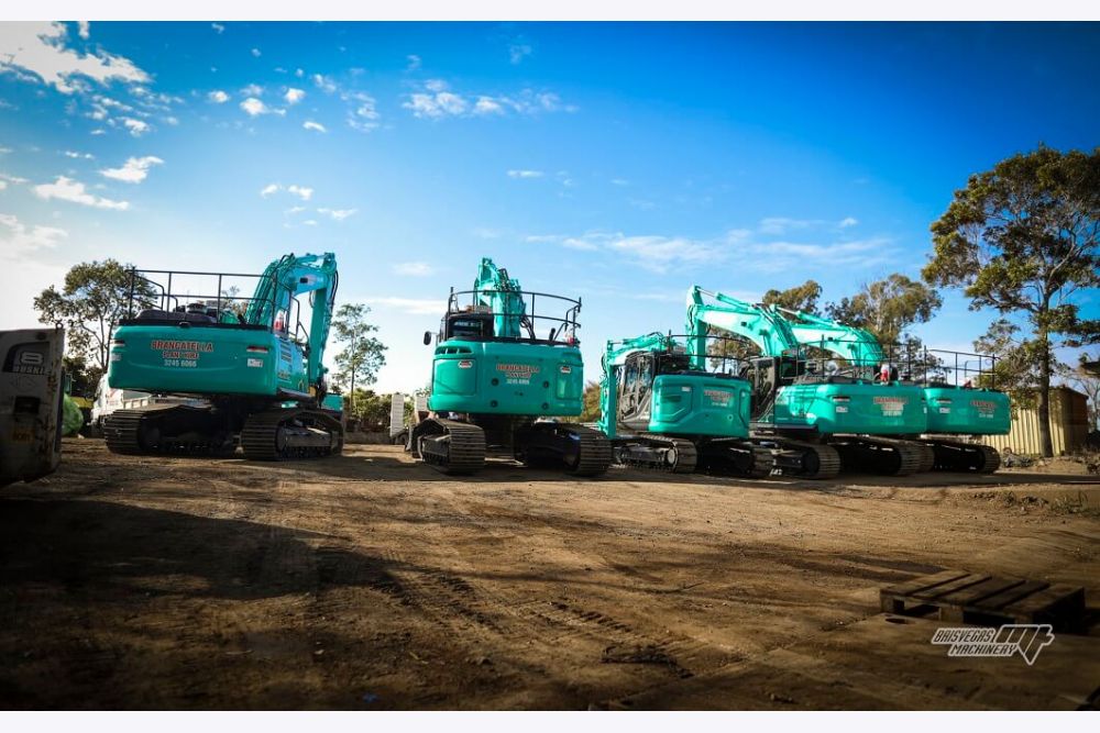 Five New Excavators